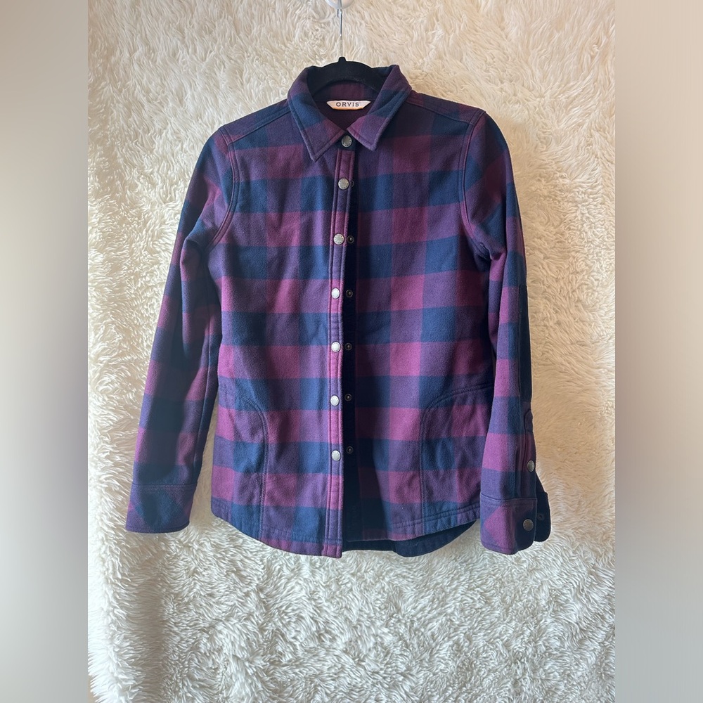 Orvis xs purple jacket / vest